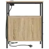 Éjjeli asztal 2 pcs sonoma tölgy 30 x 48 x 61 cm Faanyag