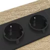 Éjjeli asztal 2 pcs sonoma tölgy 30 x 48 x 61 cm Faanyag
