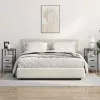 Éjjeli asztal 2 pcs Szürke sonoma 30 x 48 x 61 cm Faanyag