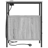 Éjjeli asztal 2 pcs Szürke sonoma 30 x 48 x 61 cm Faanyag
