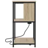 Éjjeliszekrény 2 pcs sonoma tölgy 38 x 31 x 61 cm Faanyag