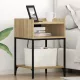 Éjjeli asztal 2 pcs sonoma tölgy 40 x 40 x 61 cm Faanyag
