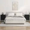 Éjjeliszekrény 2 pcs Musta tammi 42 x 41 x 61 cm Faanyag