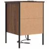 Éjjeliszekrény 2 pcs barna tölgy 42 x 41 x 61 cm Faanyag