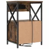 Éjjeliszekrény 2 pcs Füstölt tölgy 40 x 31 x 60 cm Faanyag