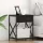 Éjjeliszekrény Töltőállomással 2 pcs Musta tammi