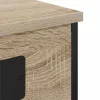 Éjjeliszekrény Töltőállomással 2 pcs sonoma tölgy