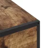 Éjjeliszekrény fiókkal Füstölt tölgy 40 x 27 x 76 cm Faanyag