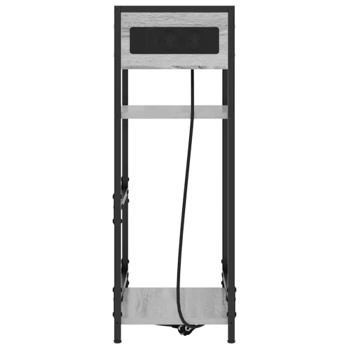 Éjjeliszekrény fiókkal Szürke sonoma 40 x 27 x 76 cm Faanyag