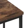 Éjjeli asztal 2 pcs Füstölt tölgy 38 x 30 x 48 cm Faanyag