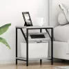 Éjjeli asztal 2 pcs Szürke sonoma 38 x 30 x 48 cm Faanyag
