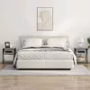 Éjjeli asztal 2 pcs Szürke sonoma 38 x 30 x 48 cm Faanyag