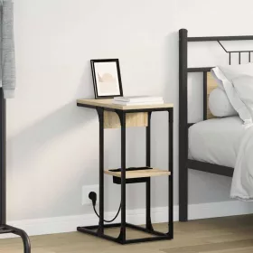 Éjjeli asztal sonoma tölgy 41.5 x 26 x 60.5 cm Faanyag