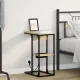 Éjjeli asztal sonoma tölgy 41.5 x 26 x 60.5 cm Faanyag