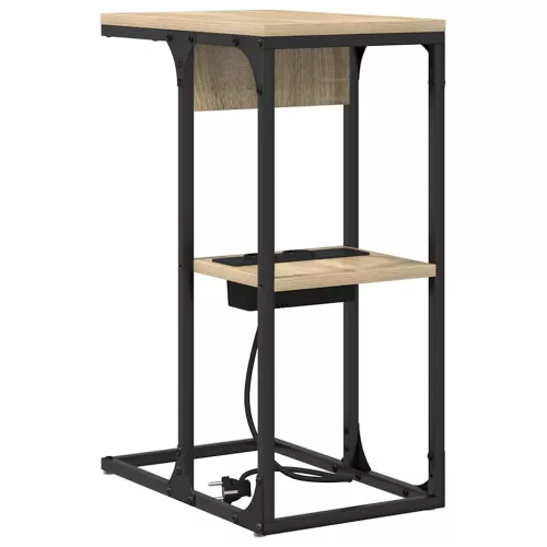 Éjjeli asztal sonoma tölgy 41.5 x 26 x 60.5 cm Faanyag