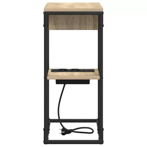 Éjjeli asztal sonoma tölgy 41.5 x 26 x 60.5 cm Faanyag