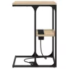 Éjjeli asztal sonoma tölgy 41.5 x 26 x 60.5 cm Faanyag