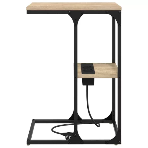Éjjeli asztal sonoma tölgy 41.5 x 26 x 60.5 cm Faanyag