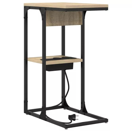 Éjjeli asztal sonoma tölgy 41.5 x 26 x 60.5 cm Faanyag