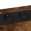 Éjjeli asztal Füstölt tölgy 41.5 x 26 x 60.5 cm Faanyag
