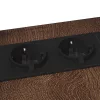 Éjjeli asztal barna tölgy 41.5 x 26 x 60.5 cm Faanyag