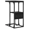 Éjjeliszekrény fiókkal Musta tammi 41.5 x 26 x 60.5 cm Faanyag