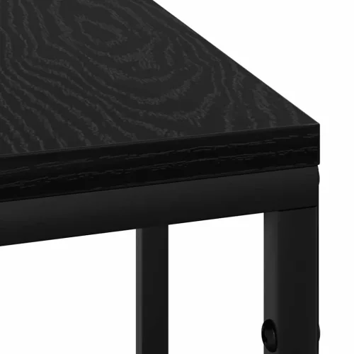 Éjjeliszekrény fiókkal Musta tammi 41.5 x 26 x 60.5 cm Faanyag