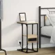 Éjjeliszekrény fiókkal sonoma tölgy 41.5 x 26 x 60.5 cm Faanyag