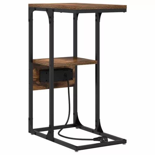 Éjjeliszekrény Füstölt tölgy 41.5 x 26 x 60.5 cm Faanyag