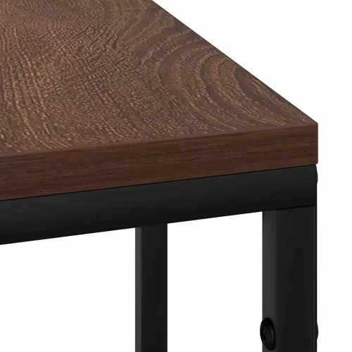 Éjjeliszekrény fiókkal barna tölgy 41.5 x 26 x 60.5 cm Faanyag