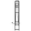 Fejtámla LED -es lámpákkal Szürke sonoma 120 cm Faanyag