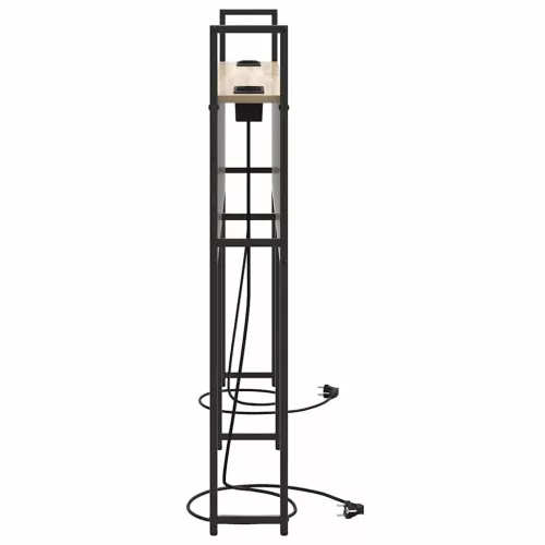 Tárolós Fejtámla Töltő Állomással sonoma tölgy 160 cm Faanyag