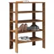 Antik fa szerelt fa cipőtartó 61x32x87,5 cm
