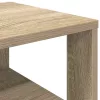 Sonoma tölgy színű szerelt fa cipőtartó 61x32x105 cm