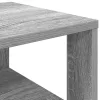 Szürke sonoma színű szerelt fa cipőtartó 61x32x105 cm
