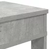 Beton tölgy szerelt fa cipőtartó 80x30x98 cm