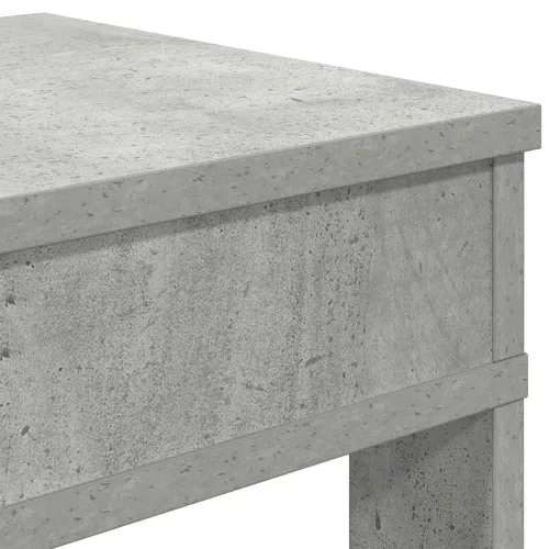 Beton tölgy szerelt fa cipőtartó 80x30x98 cm