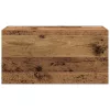 Antik fa színű szerelt fa fali fürdőszobaszekrény 60x25x30 cm