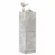 Betonszürke szerelt fa konyhaszekrény 38 x 41,5 x 131,5 cm
