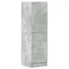 Betonszürke szerelt fa konyhaszekrény 38 x 41,5 x 131,5 cm