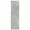 Betonszürke szerelt fa konyhaszekrény 38 x 41,5 x 131,5 cm