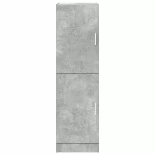 Betonszürke szerelt fa konyhaszekrény 38 x 41,5 x 131,5 cm