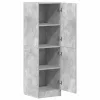 Betonszürke szerelt fa konyhaszekrény 38 x 41,5 x 131,5 cm