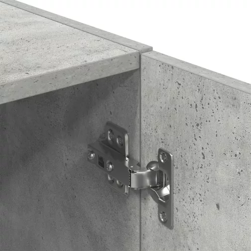 Betonszürke szerelt fa konyhaszekrény 38 x 41,5 x 131,5 cm