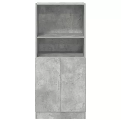 Betonszürke szerelt fa konyhaszekrény 57 x 41,5 x 131,5 cm