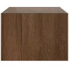 TV szekrény LED világítással barna tölgyfa 75x35,5x25 cm
