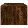 TV szekrény LED világítással füstölt tölgy 100X35,5x25 cm