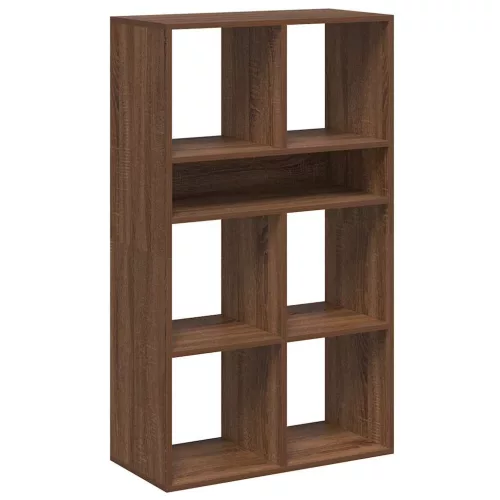 Könyvszekrény barna tölgy 66x31x112 cm szerelt fa