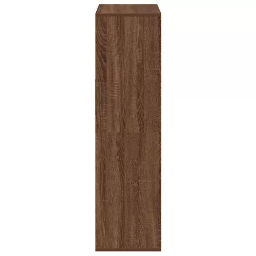 Könyvszekrény barna tölgy 66x31x112 cm szerelt fa