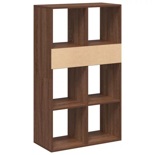 Könyvszekrény barna tölgy 66x31x112 cm szerelt fa